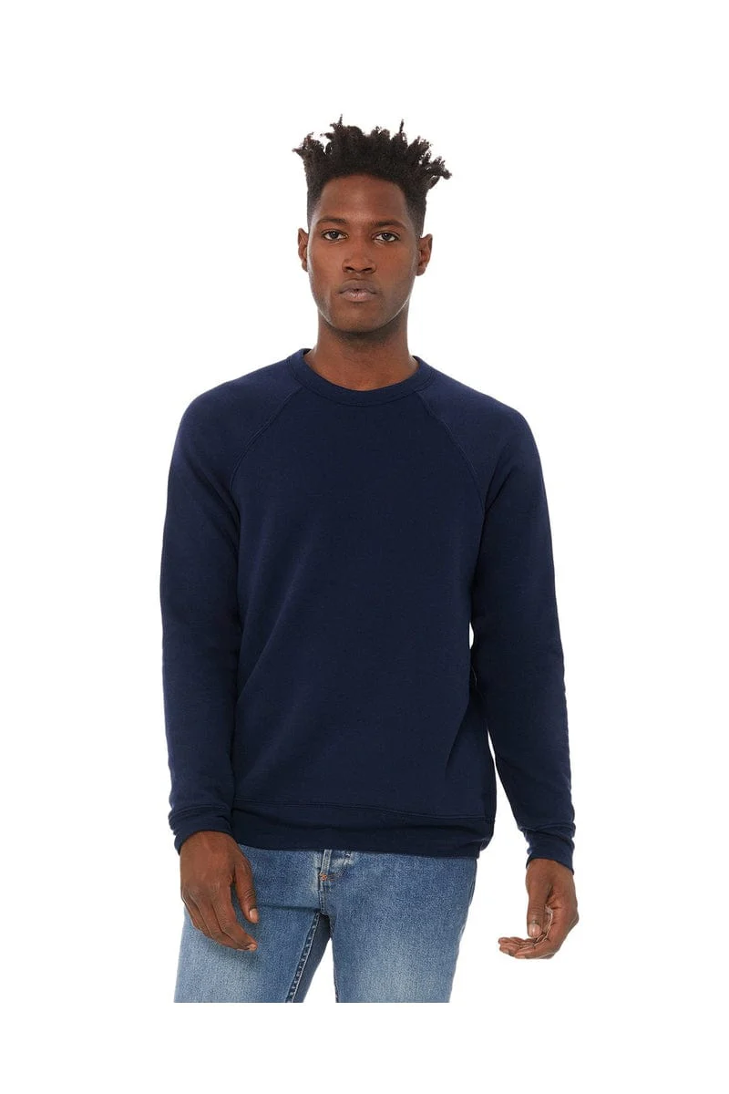 Bella+Canvas 3901 Unisex Sponge Fleece Crewneck Sweatshirt - Image 25