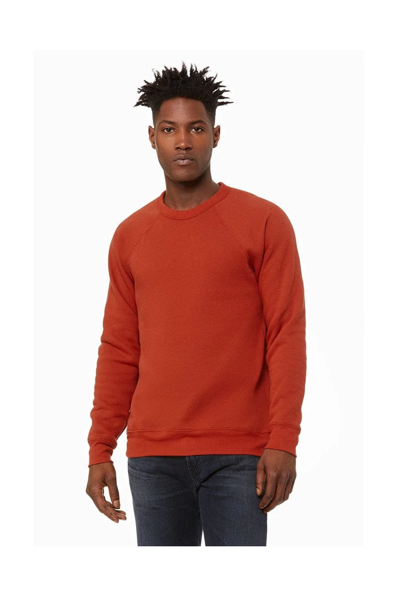 Bella+Canvas 3901 Unisex Sponge Fleece Crewneck Sweatshirt - Image 49