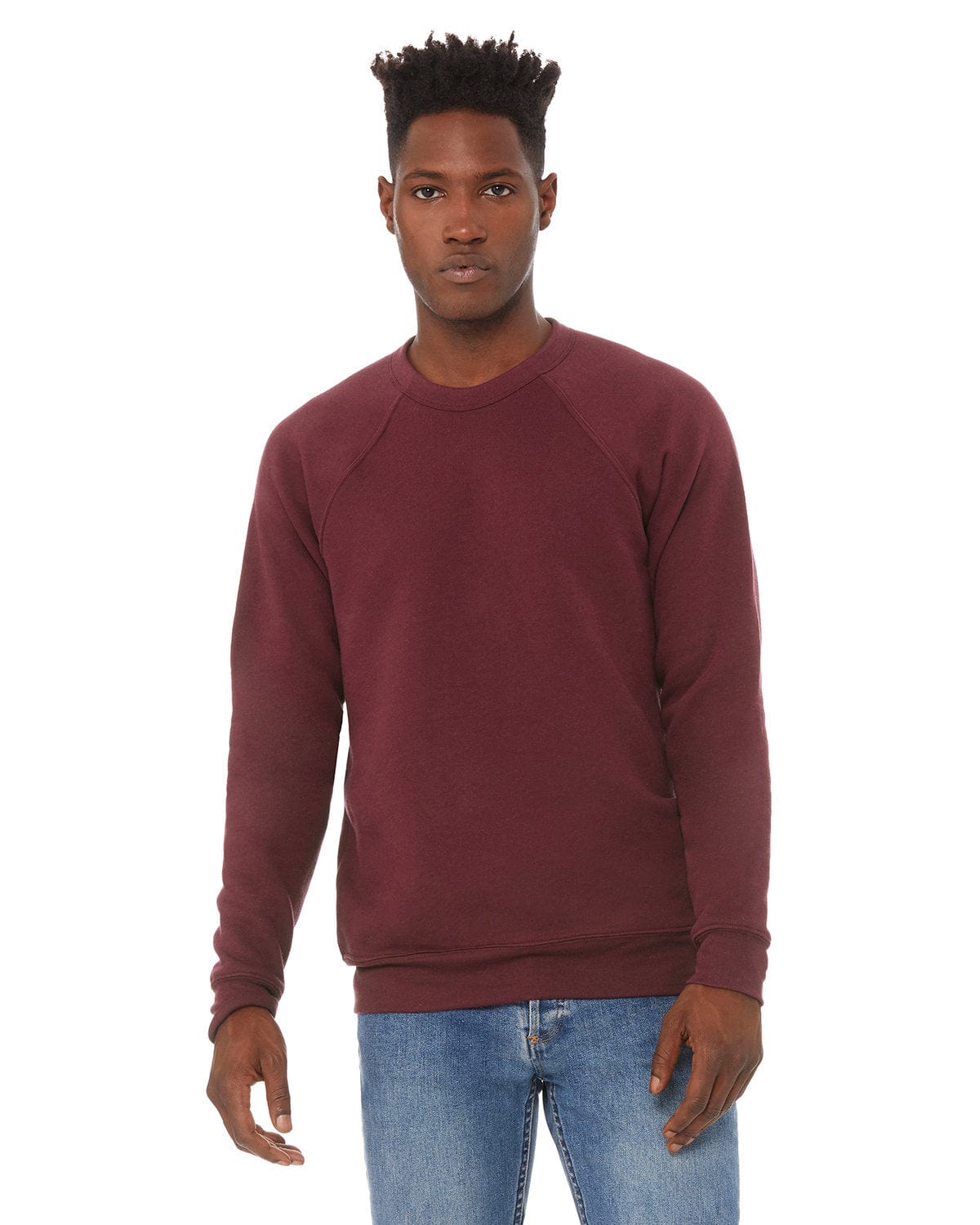 Bella+Canvas 3901 Unisex Sponge Fleece Crewneck Sweatshirt - Image 70