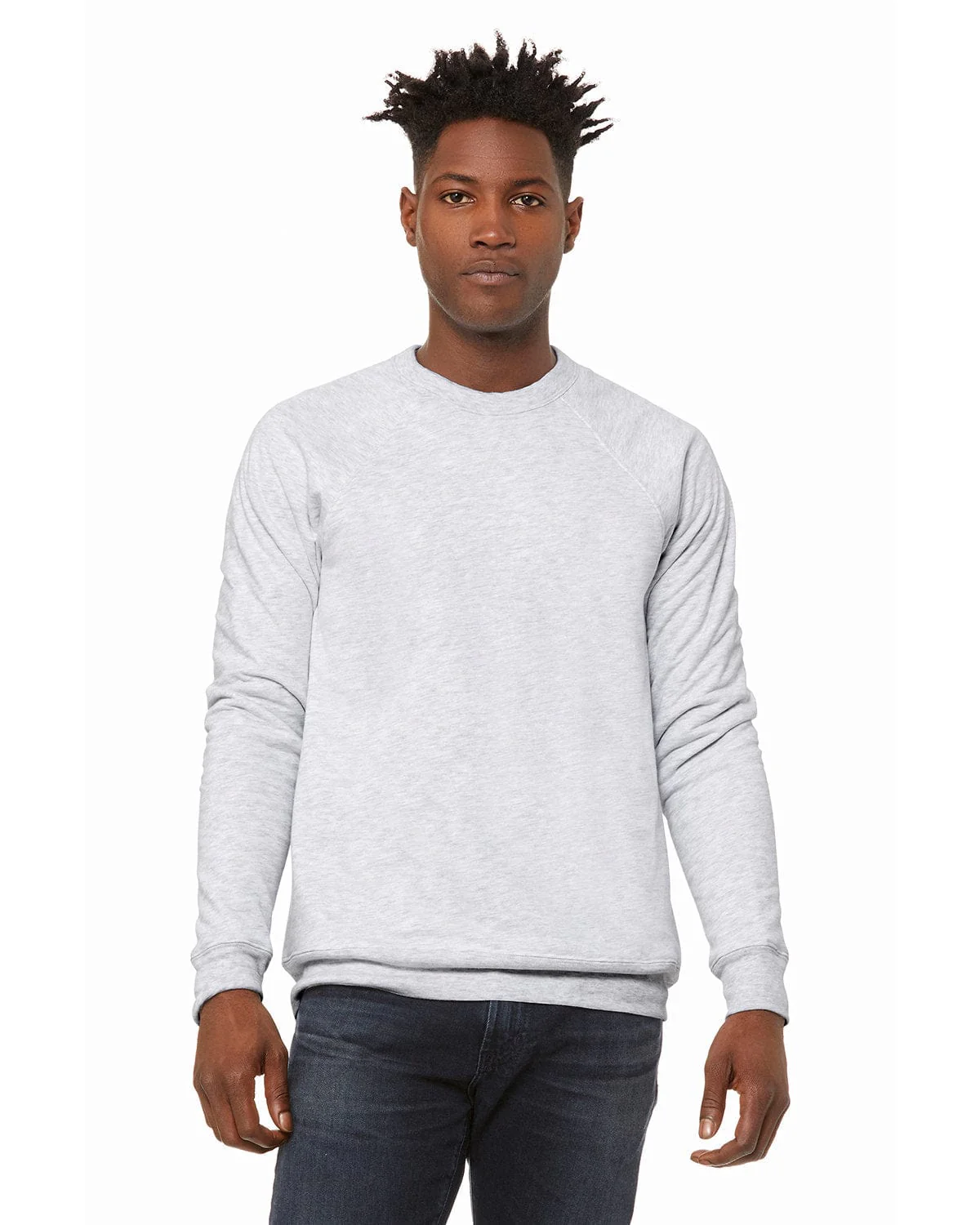 Bella+Canvas 3901 Unisex Sponge Fleece Crewneck Sweatshirt - Image 75