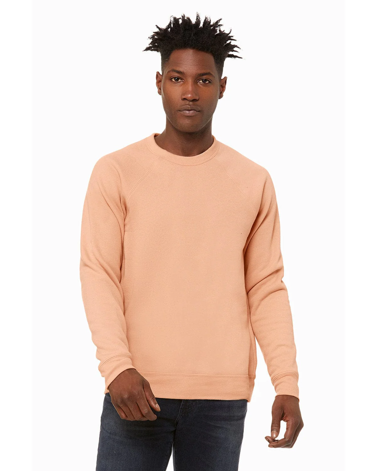 Bella+Canvas 3901 Unisex Sponge Fleece Crewneck Sweatshirt - Image 79