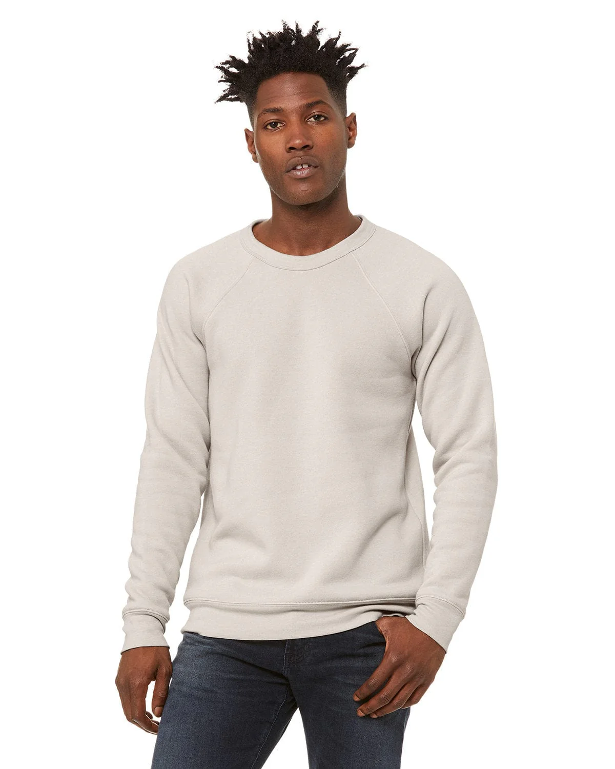 Bella+Canvas 3901 Unisex Sponge Fleece Crewneck Sweatshirt - Image 83