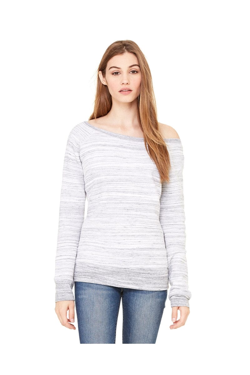 Bella+Canvas 7501 Ladies' Sponge Fleece Wide Neck Sweatshirt - Image 22