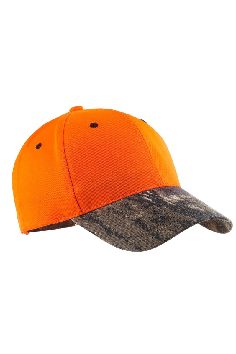 Port Authority Enhanced Visibility Cap with Camo Brim. C804 - Image 6