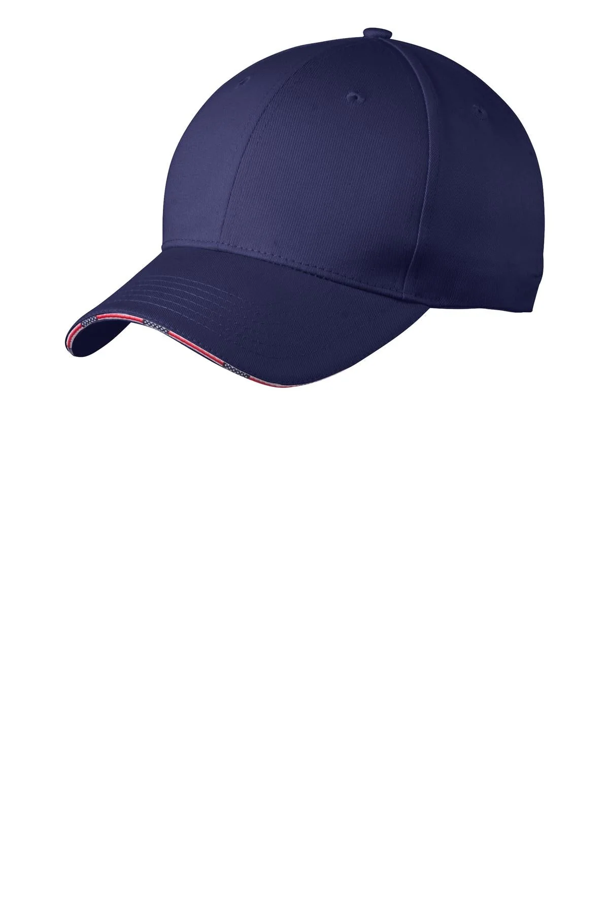 Port Authority Americana Flag Sandwich Cap. C829 - Image 34