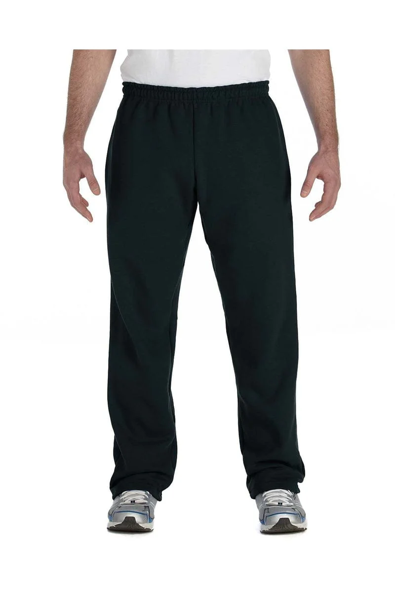 Gildan G184 Adult Unisex Heavy Blend Adult 8 oz., 50/50 Open-Bottom Sweatpants - Image 4