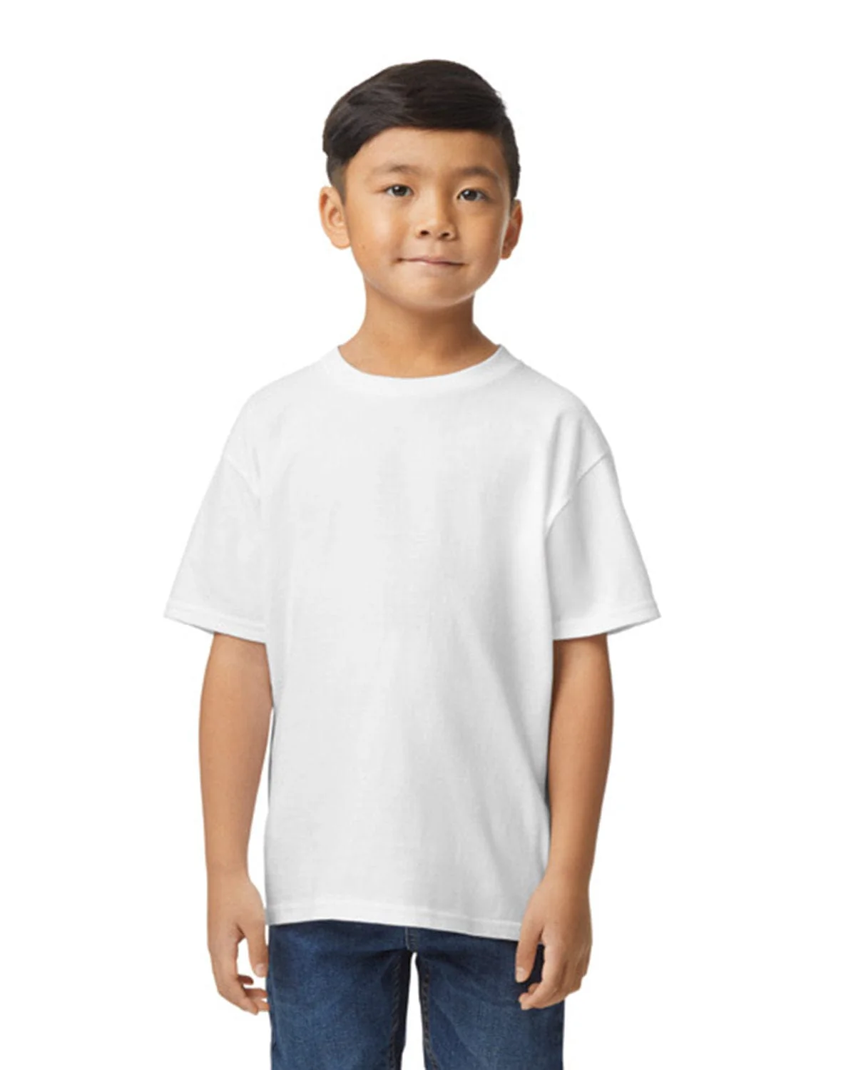 Gildan G650B Youth Softstyle Midweight T-Shirt - Image 3