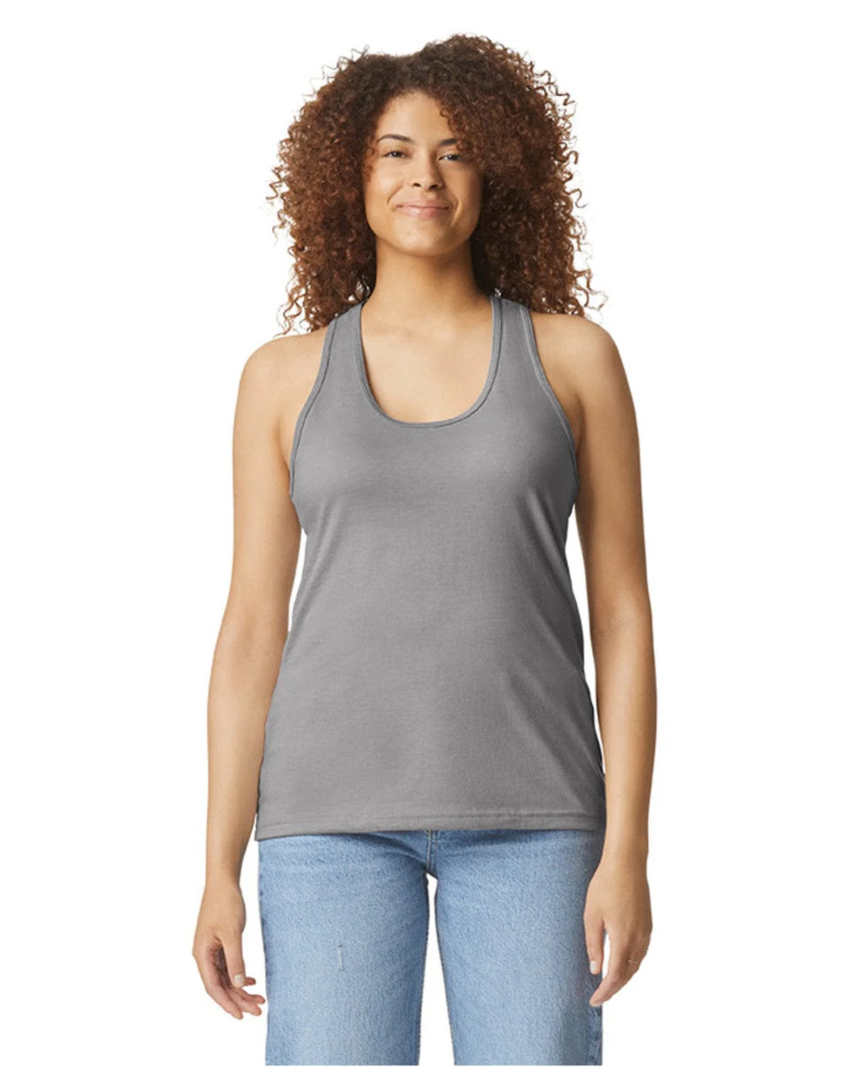 Gildan G672L Ladies' Softstyle CVC Racerback Tank - Image 13