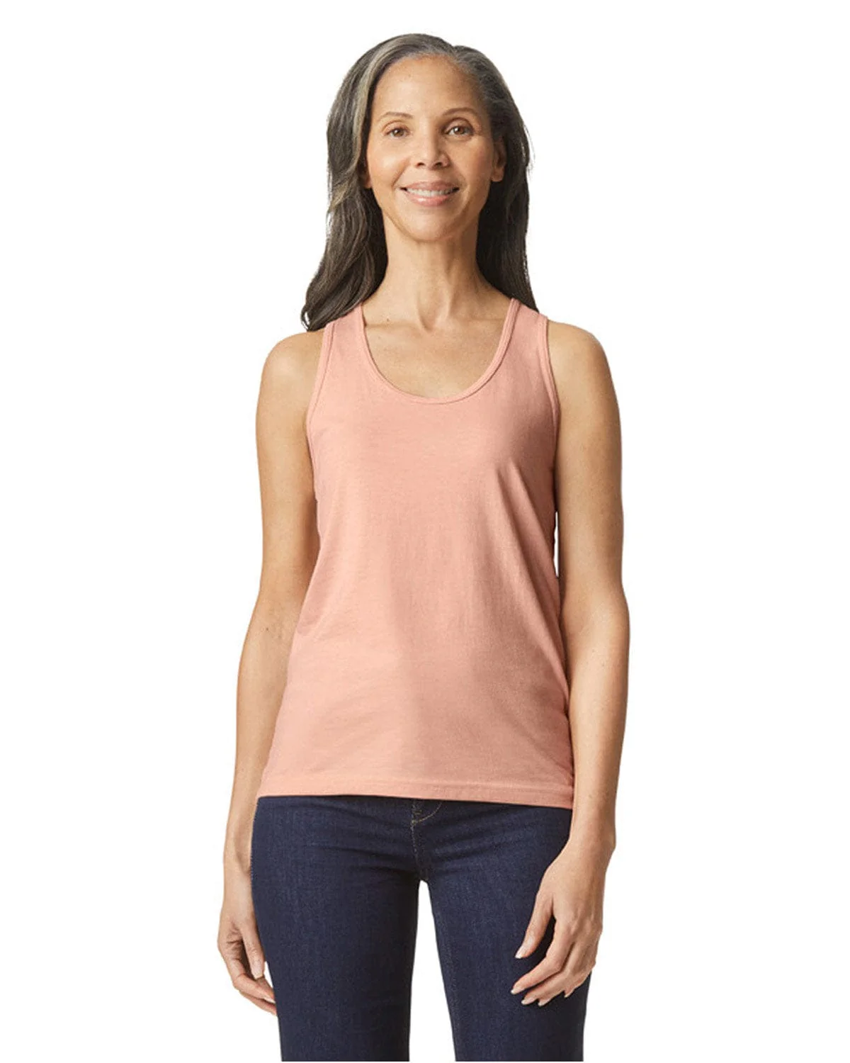 Gildan G672L Ladies' Softstyle CVC Racerback Tank - Image 15