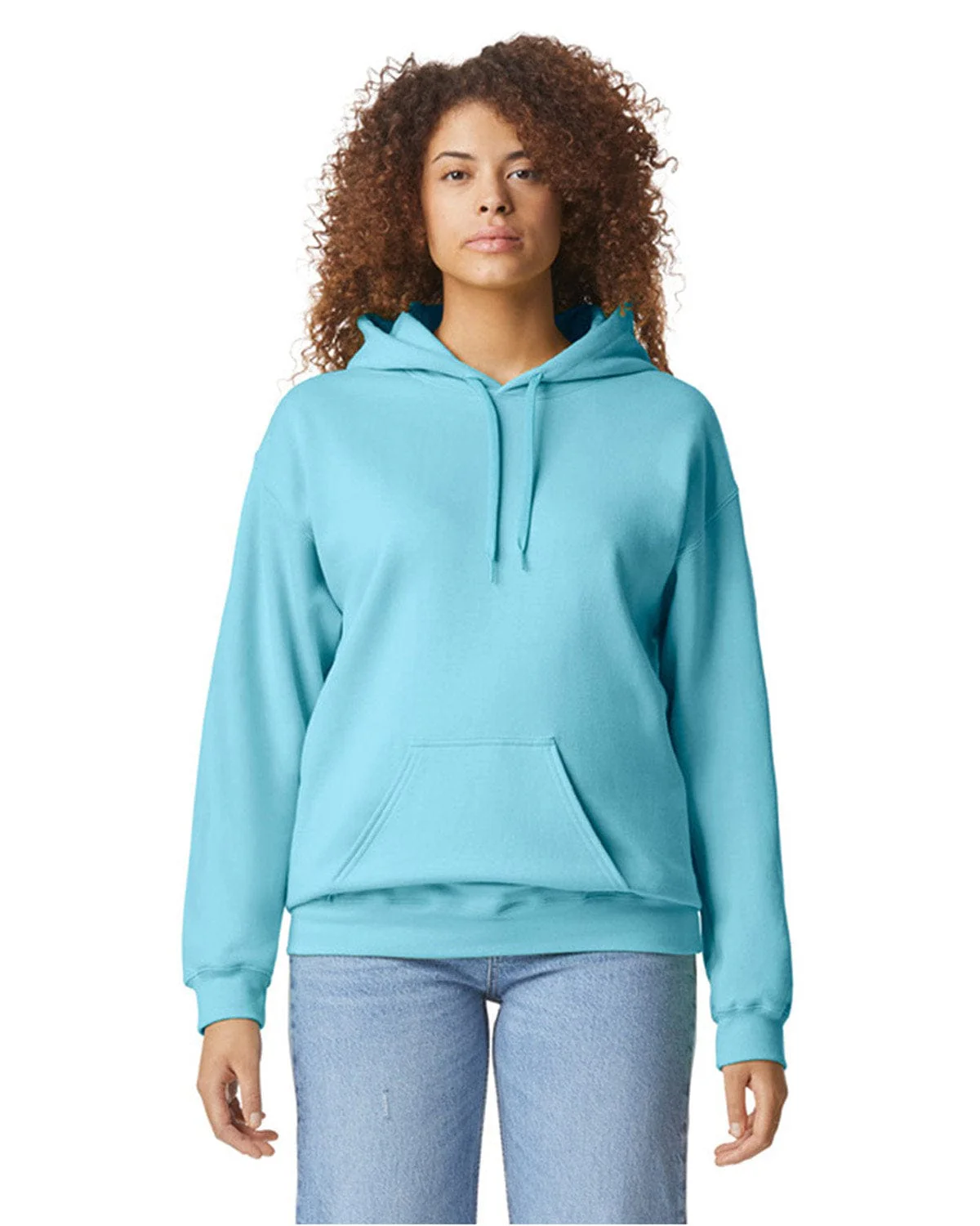 Gildan SF500 Adult Softstyle Fleece Pullover Hooded Sweatshirt, Basic Colors - Image 22