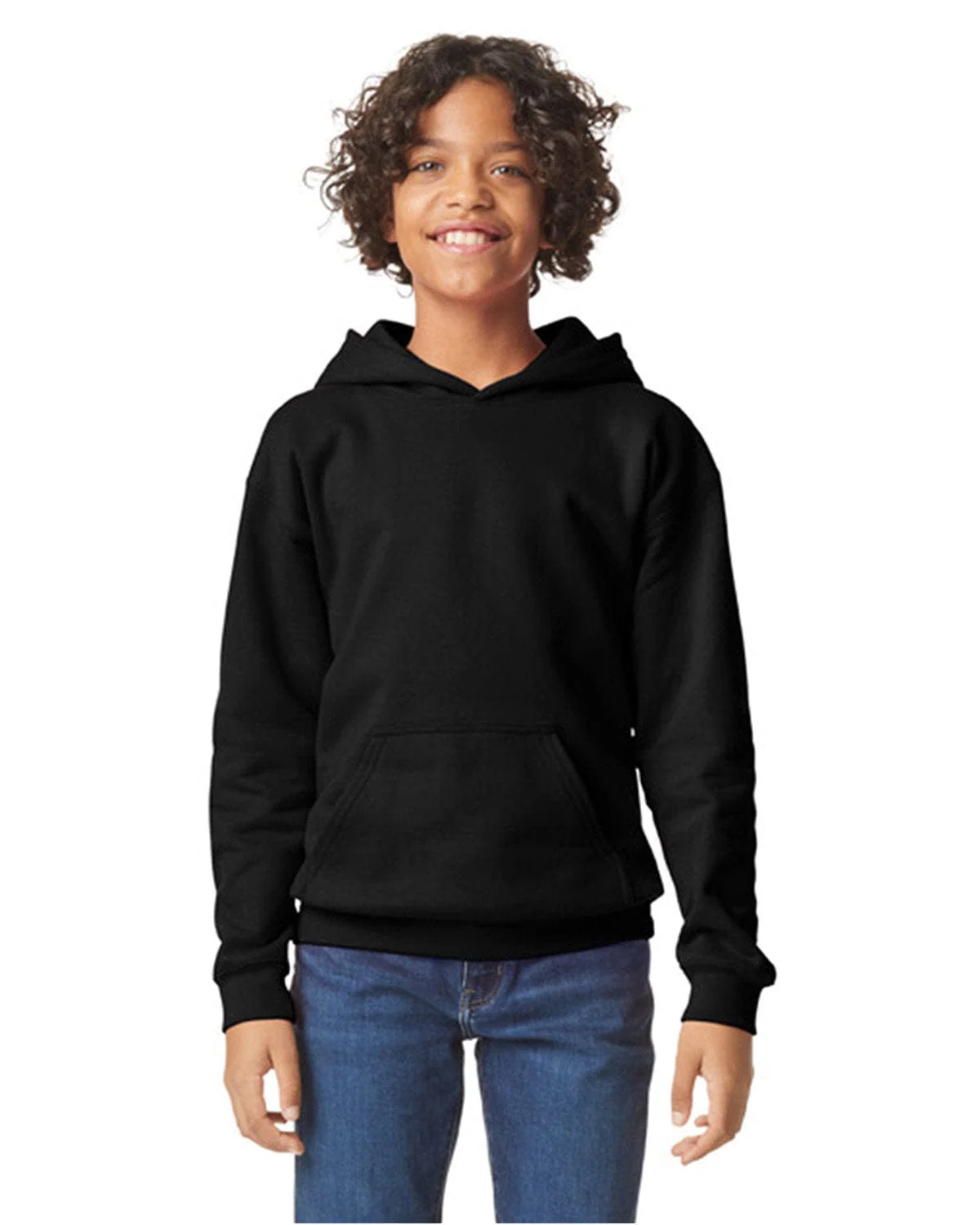 Gildan SF500B Youth Softstyle Midweight Fleece Hooded Sweatshirt - Image 19