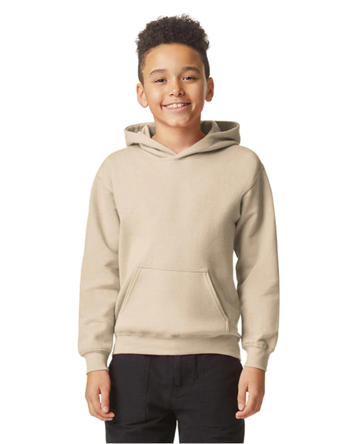 Gildan SF500B Youth Softstyle Midweight Fleece Hooded Sweatshirt - Image 24