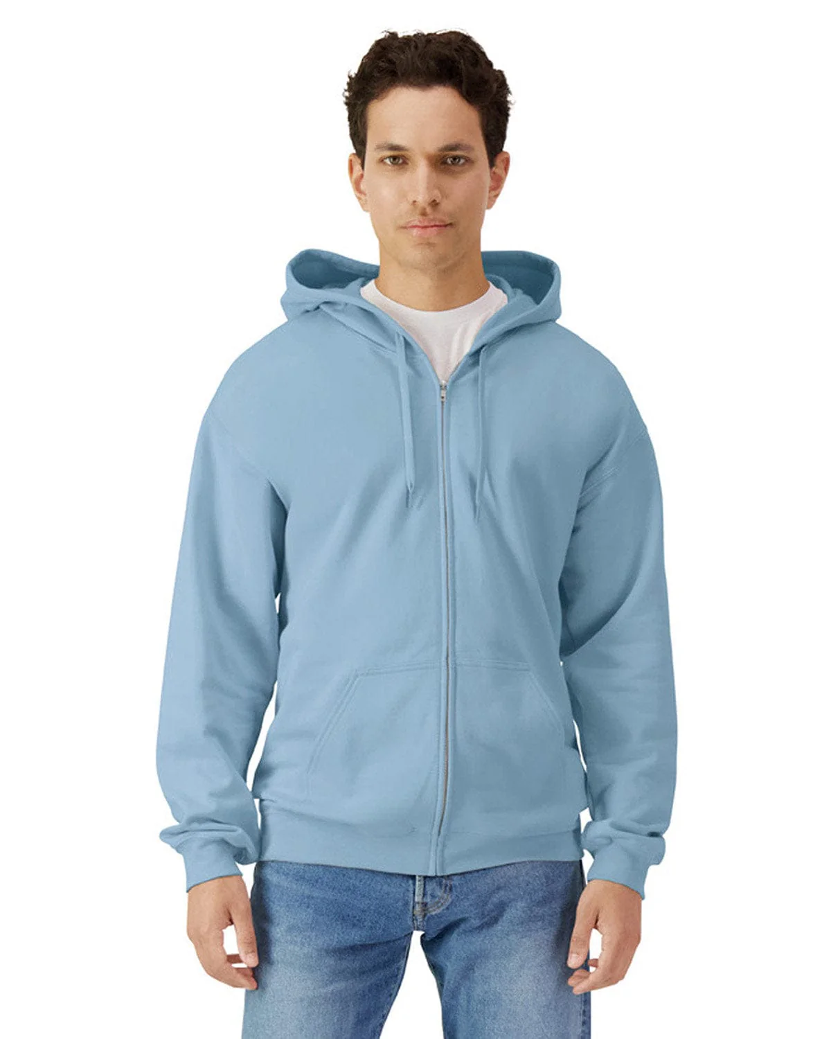 Gildan SF600 Unisex Softstyle Fleece Hooded Sweatshirt - Image 10