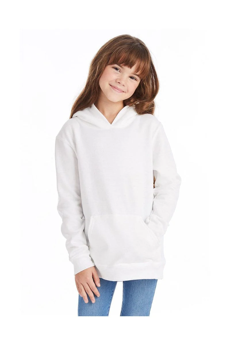 Hanes P473 Youth 7.8 oz. EcoSmart(r) 50/50 Pullover Hood - Image 12