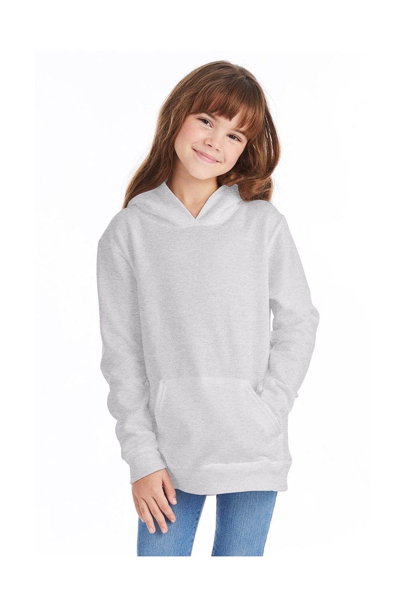 Hanes P473 Youth 7.8 oz. EcoSmart(r) 50/50 Pullover Hood - Image 18