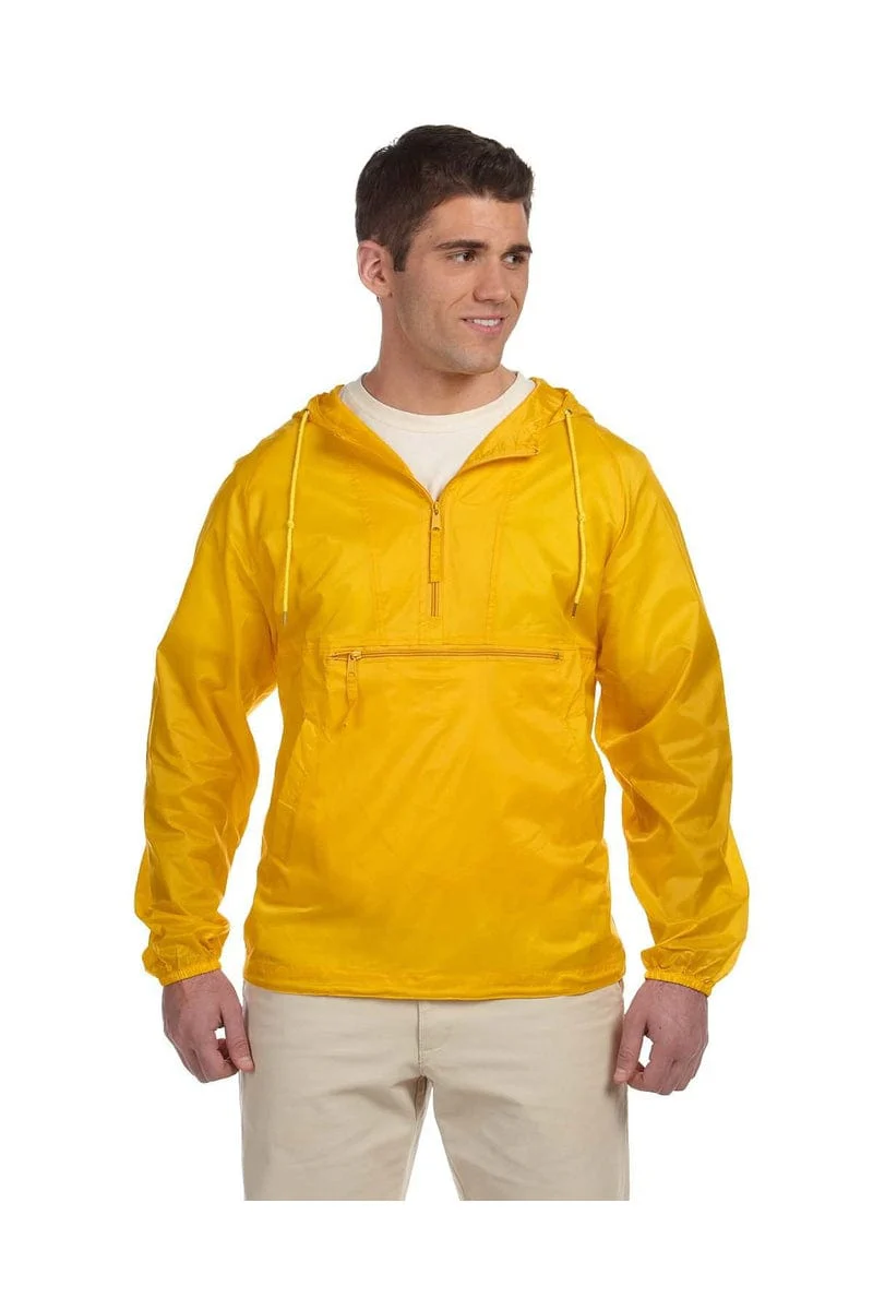 Harriton M750 Adult Packable Nylon Jacket - Image 4