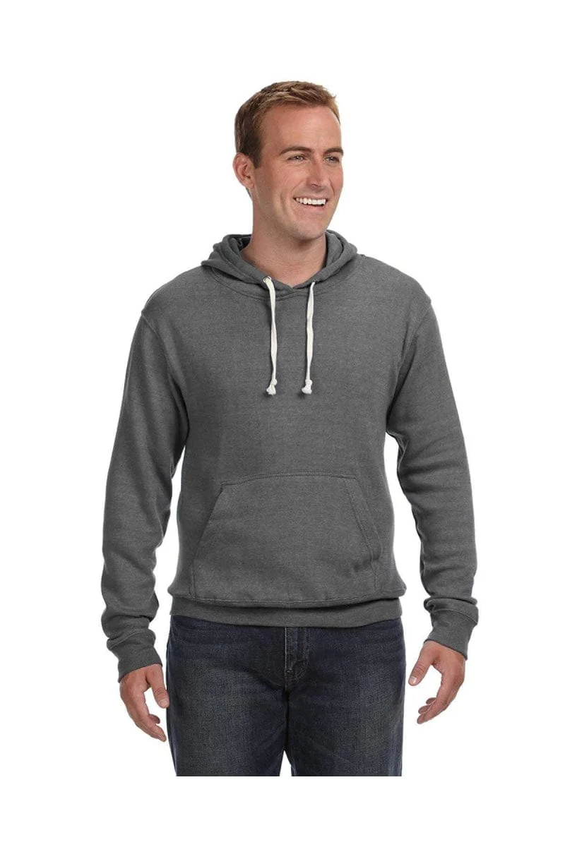 J America JA8871 Adult Triblend Pullover Fleece Hood - Image 3