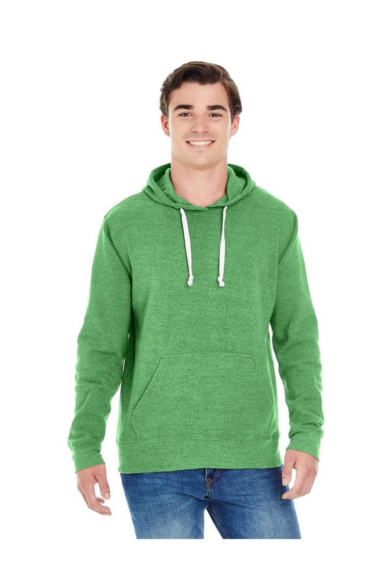 J America JA8871 Adult Triblend Pullover Fleece Hood - Image 7