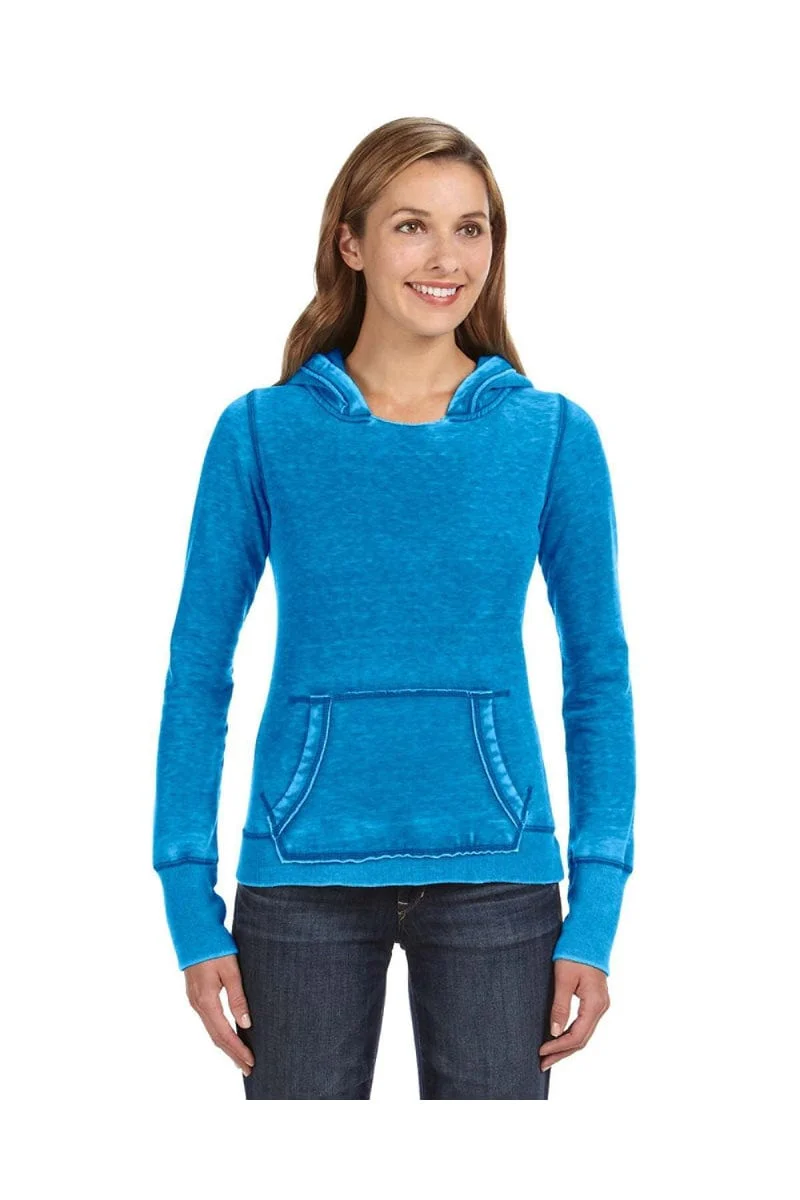 J America JA8912 Ladies' Zen Pullover Fleece Hood - Image 4