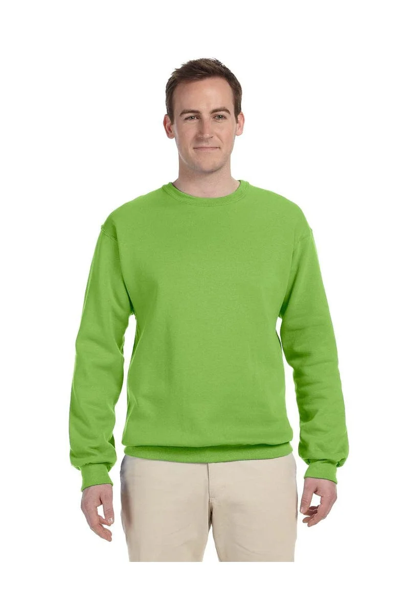 Jerzees 562 Adult 8 oz. NuBlend Fleece Crew - Image 6