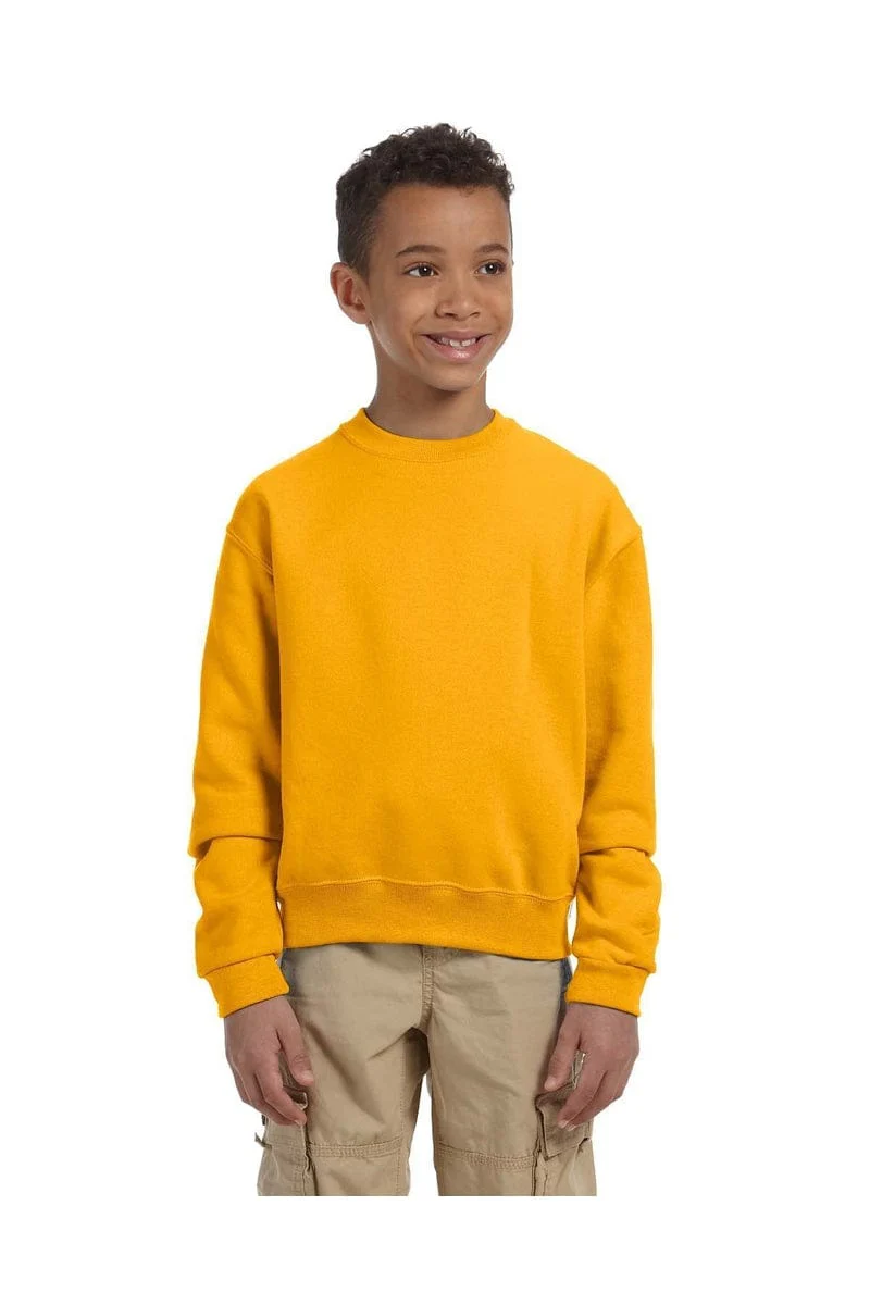 Jerzees 562B Youth 8 oz. NuBlend(r) Fleece Crew - Image 12