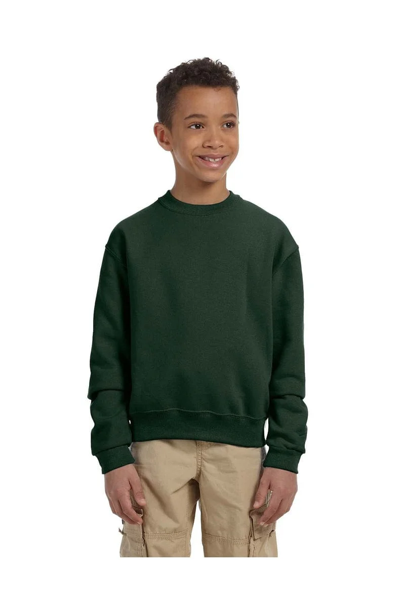 Jerzees 562B Youth 8 oz. NuBlend(r) Fleece Crew - Image 25