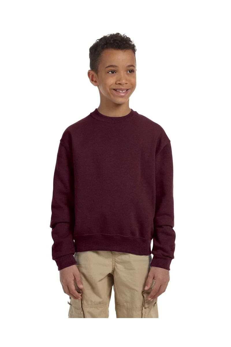 Jerzees 562B Youth 8 oz. NuBlend(r) Fleece Crew - Image 31