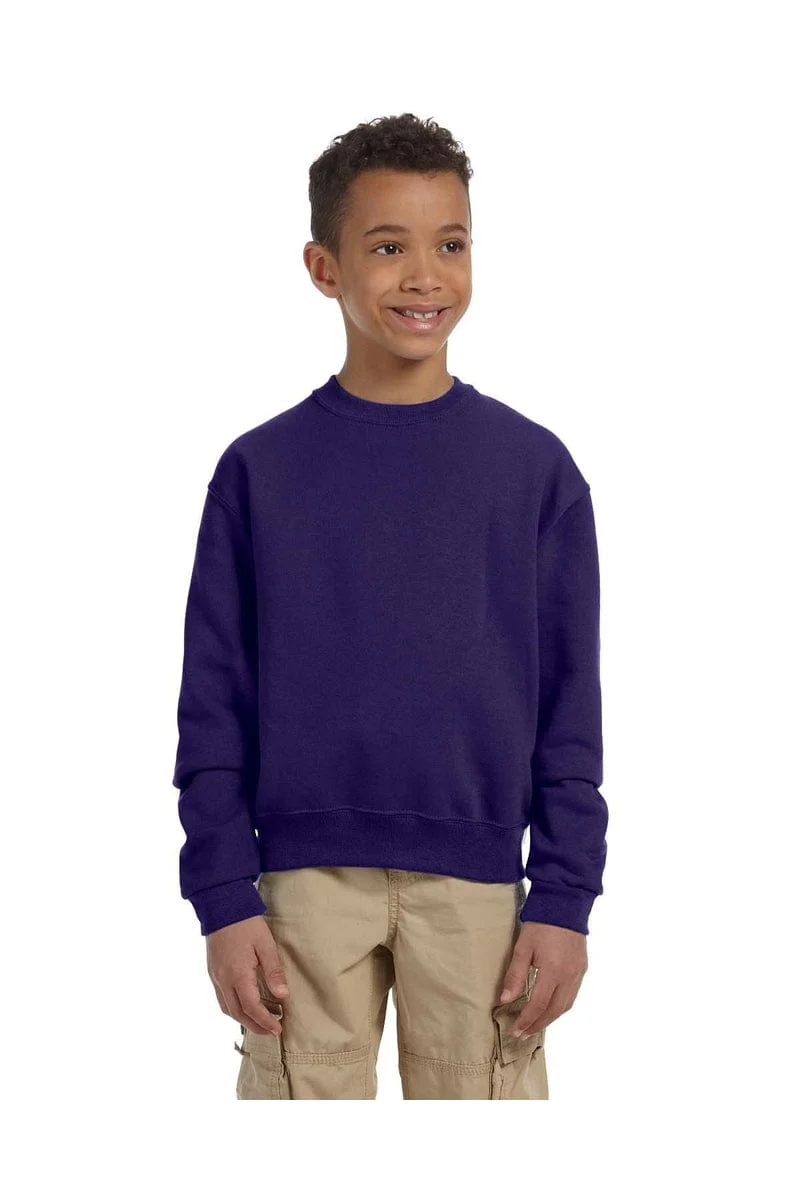 Jerzees 562B Youth 8 oz. NuBlend(r) Fleece Crew - Image 32