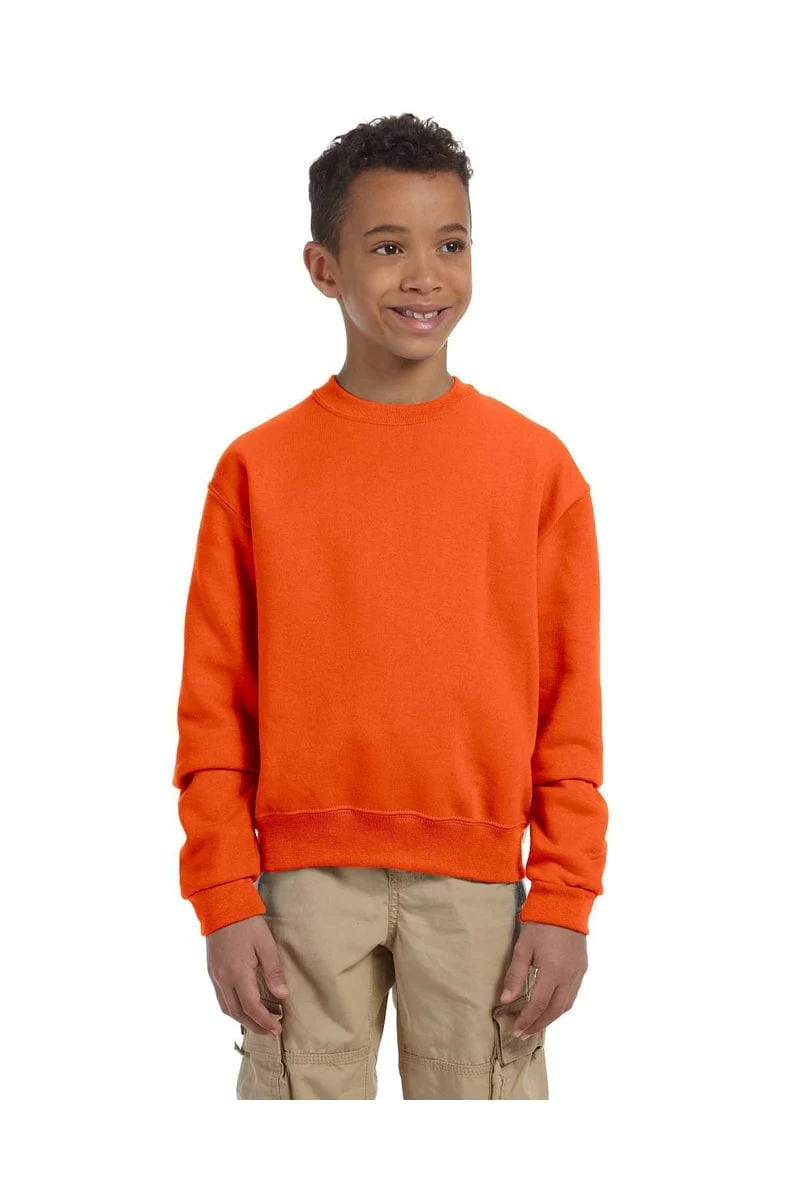 Jerzees 562B Youth 8 oz. NuBlend(r) Fleece Crew - Image 5