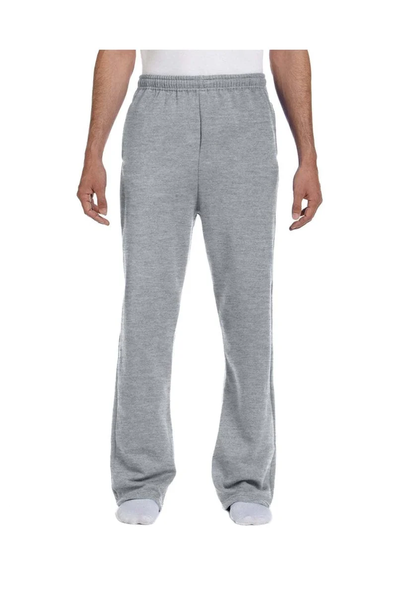 Jerzees 974MP Adult 8 oz. NuBlend(r) Open-Bottom Fleece Sweatpants - Image 20