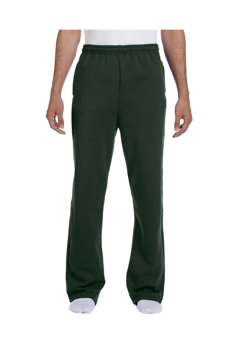 Jerzees 974MP Adult 8 oz. NuBlend(r) Open-Bottom Fleece Sweatpants - Image 3