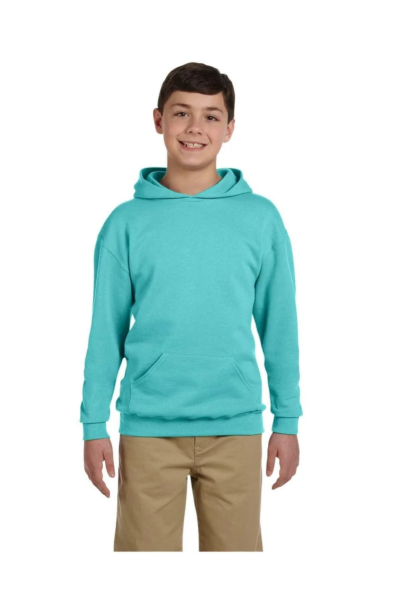 Jerzees 996Y Youth 8 oz. NuBlend(r) Fleece Pullover Hood, Basic Colors - Image 12