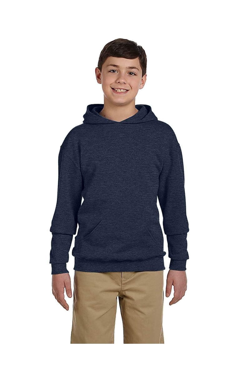 Jerzees 996Y Youth 8 oz. NuBlend(r) Fleece Pullover Hood, Basic Colors - Image 4