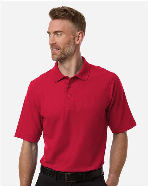Harriton M105T Men's Tall Maverick CVC Pique Polo - Image 17