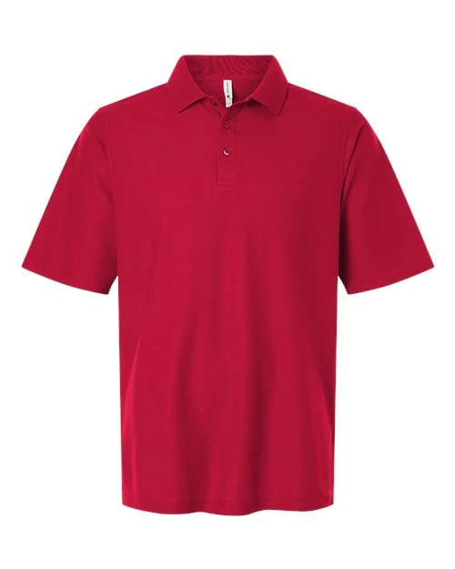Harriton M105T Men's Tall Maverick CVC Pique Polo - Image 5