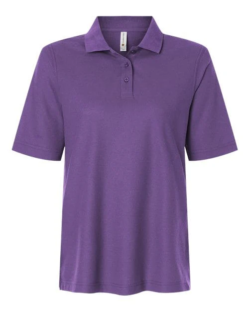 Harriton M105W Women's Maverick CVC Pique Polo - Image 10