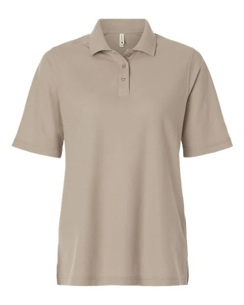 Harriton M105W Women's Maverick CVC Pique Polo - Image 6