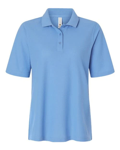Harriton M105W Women's Maverick CVC Pique Polo - Image 7