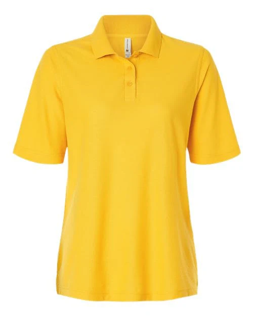 Harriton M105W Women's Maverick CVC Pique Polo - Image 9