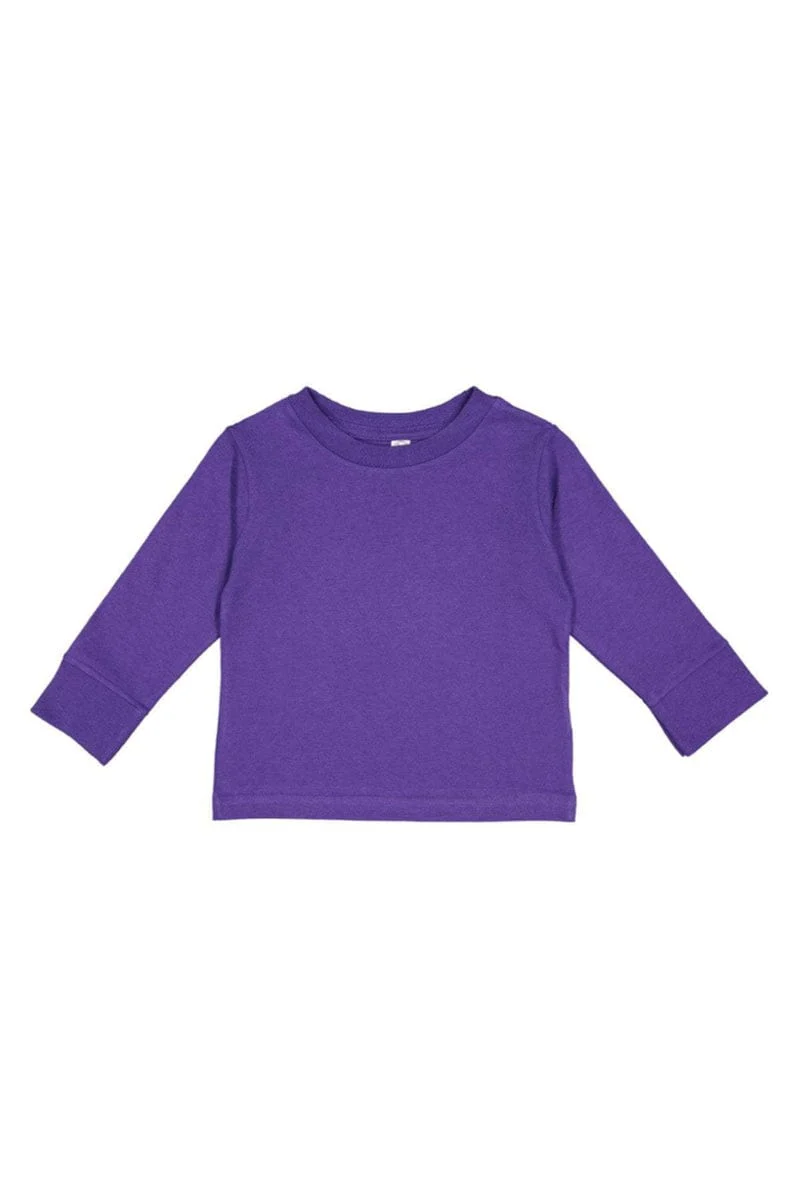 Rabbit Skins 3311 Toddler Long-Sleeve Cotton Jersey T-Shirt - Image 10