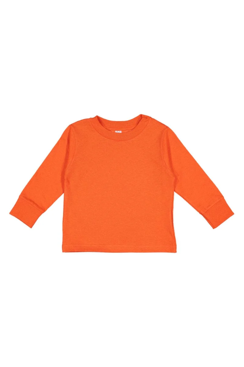 Rabbit Skins 3311 Toddler Long-Sleeve Cotton Jersey T-Shirt - Image 20