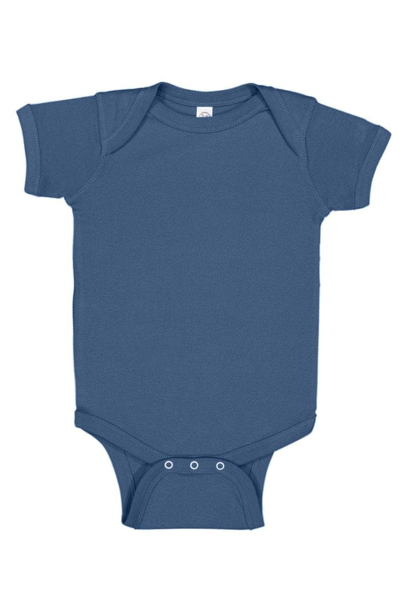 Rabbit Skins 4400 Infant Baby Rib Bodysuit, Extended Colors - Image 12
