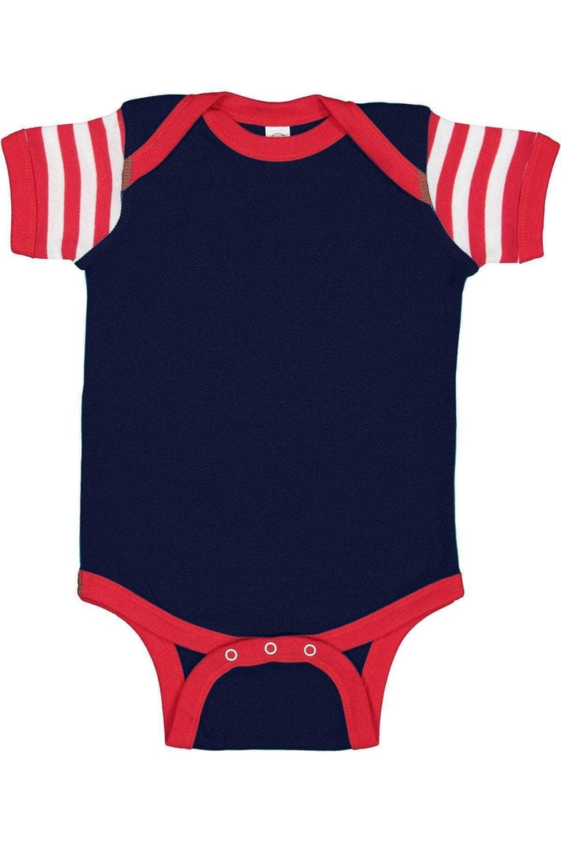 Rabbit Skins 4400 Infant Baby Rib Bodysuit, Traditional Colors - Image 8