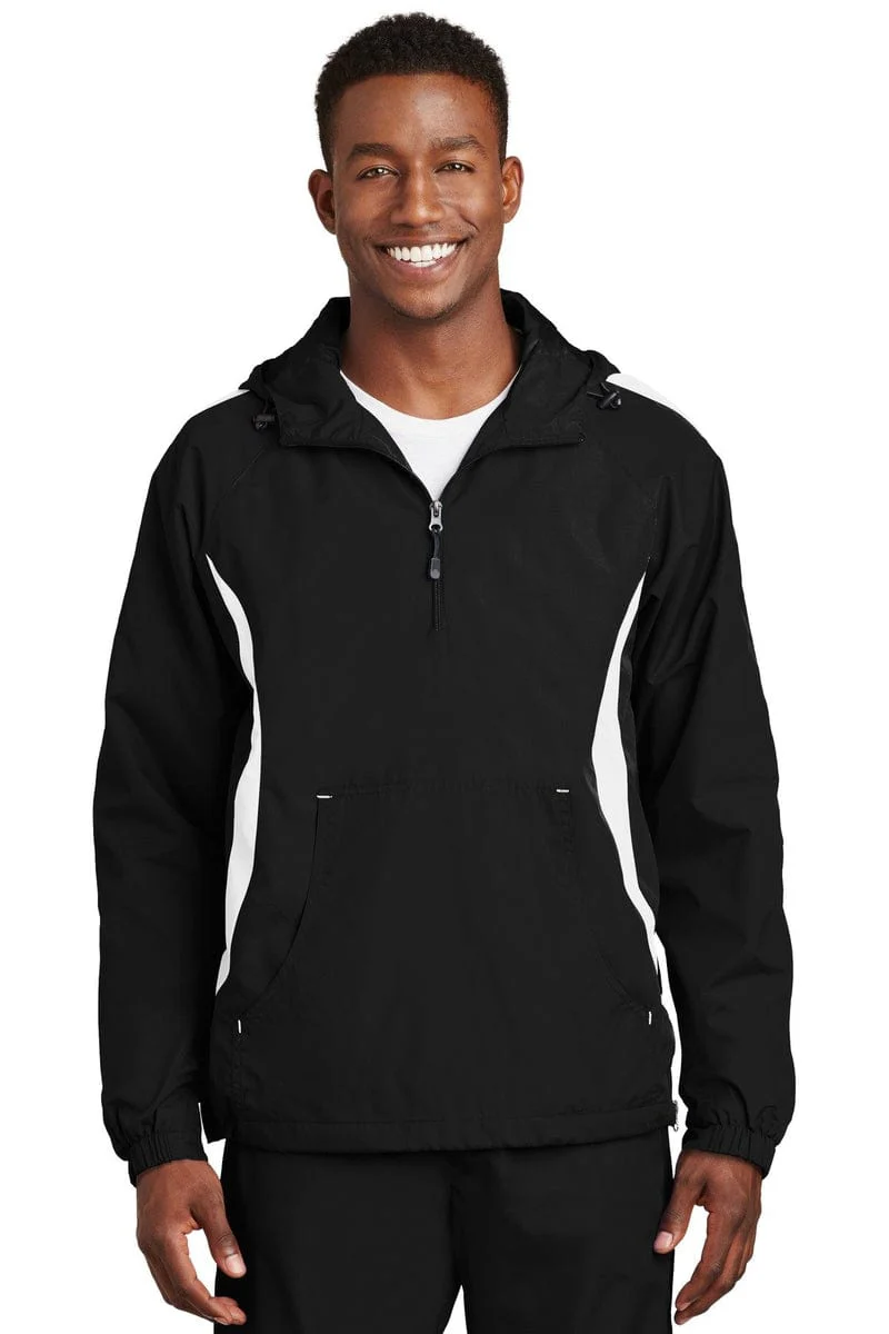 Sport-Tek JST63 Colorblock Raglan Anorak - Image 22