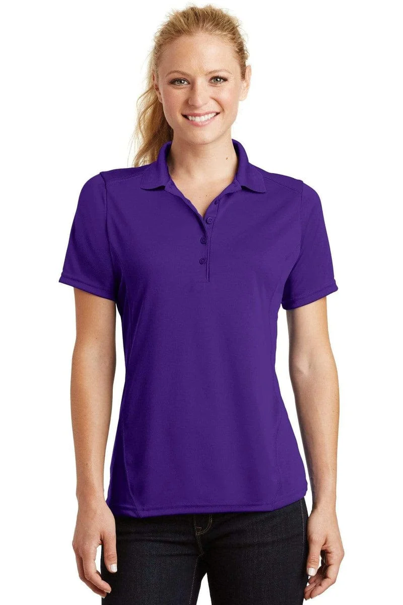 Sport-Tek L475 Ladies Dry Zone Raglan Accent Polo - Image 4