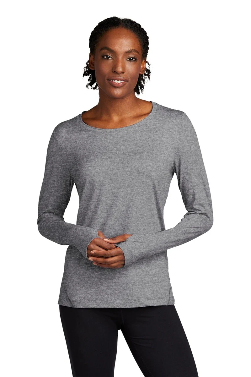 Sport-Tek LST710 Ladies Exchange 1.5 Long Sleeve Crew - Image 43