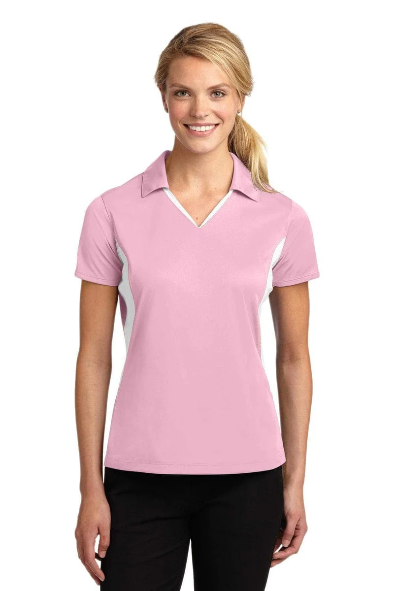 Sport-Tek LST655 Ladies Side Blocked Micropique Sport-Wick Polo - Image 5