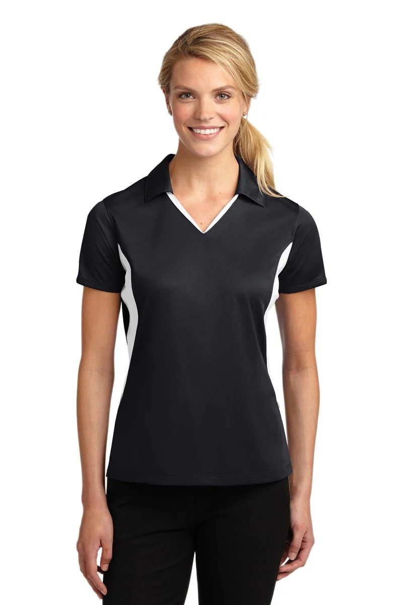 Sport-Tek LST655 Ladies Side Blocked Micropique Sport-Wick Polo - Image 51