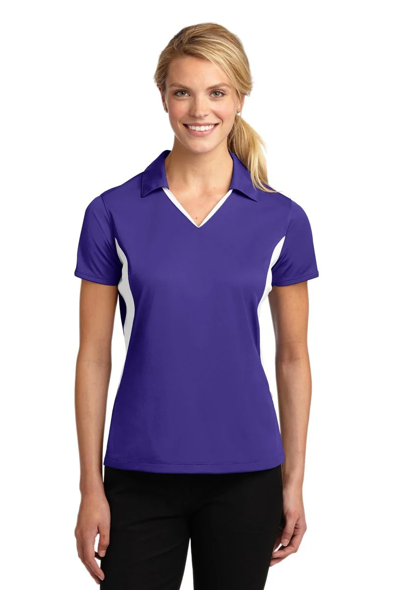 Sport-Tek LST655 Ladies Side Blocked Micropique Sport-Wick Polo - Image 56