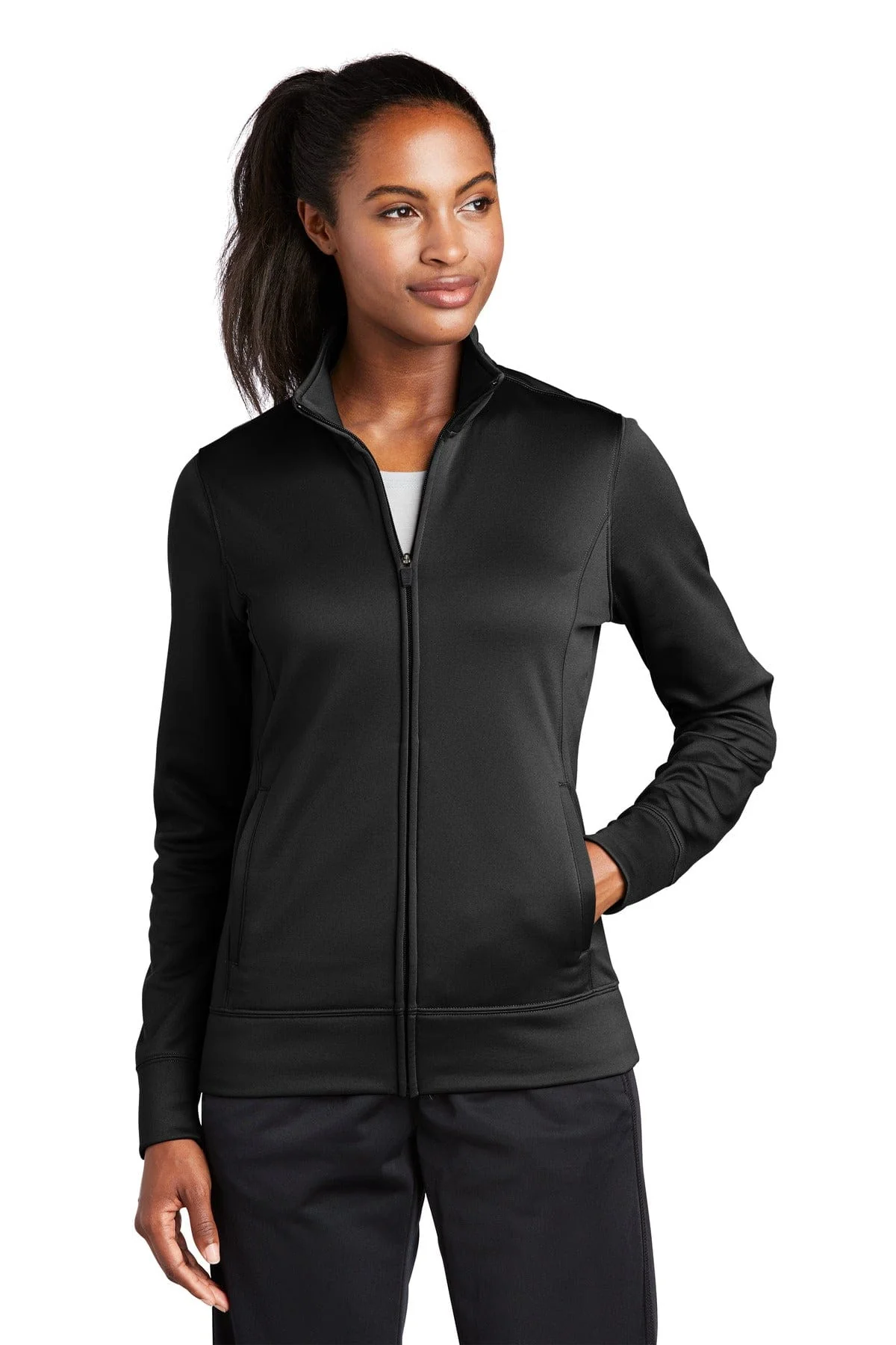 Sport-Tek LST241 Ladies Sport-Wick Fleece Full-Zip Jacket - Image 37